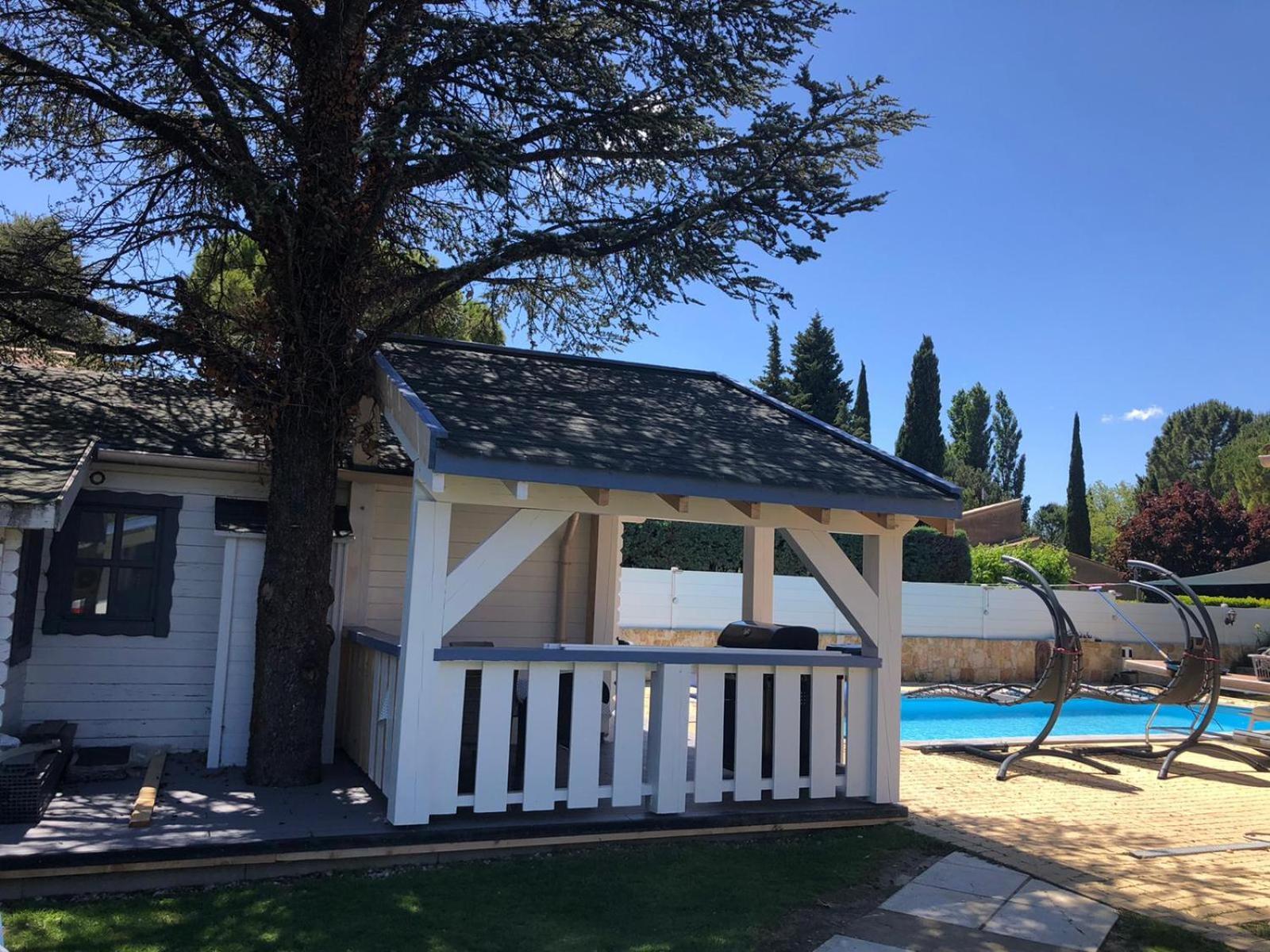 Chalet Mont Ventoux Et Chalet Vip Camaret-sur-Aigues Habitación foto